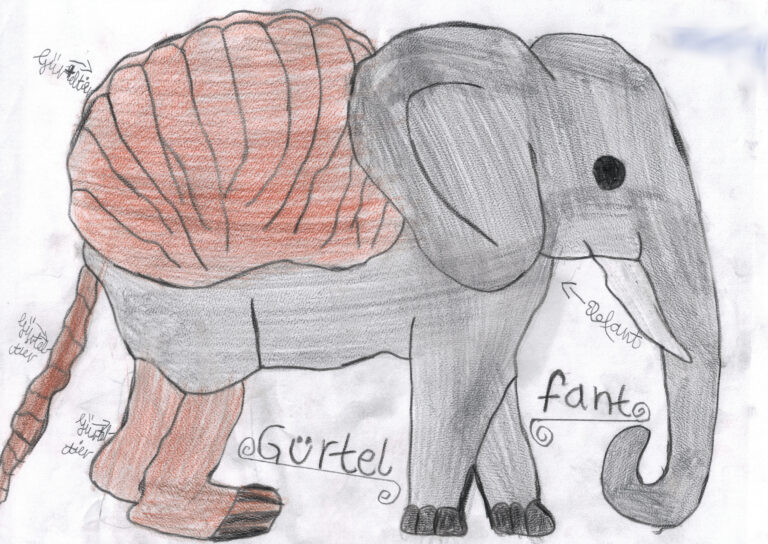 Phantasietiere: Gedichte und Bilder der Klasse 4